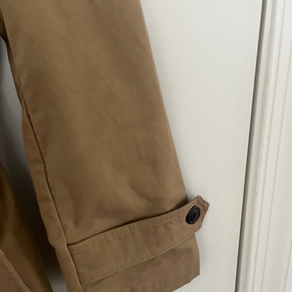 NWOT Express Tan Trench Coat Size Medium - Picture 4 of 8